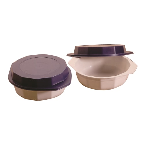 Nordic Ware® Microwave Casserole Dish with Lid, 14oz, White